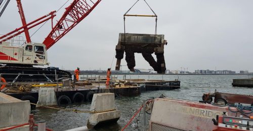 Underwater wire sawing works a success - Project News