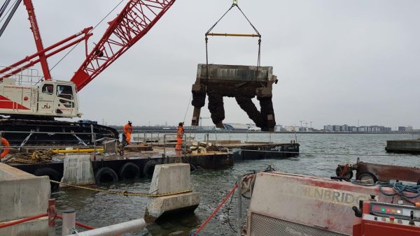 Underwater wire sawing works a success - Project News