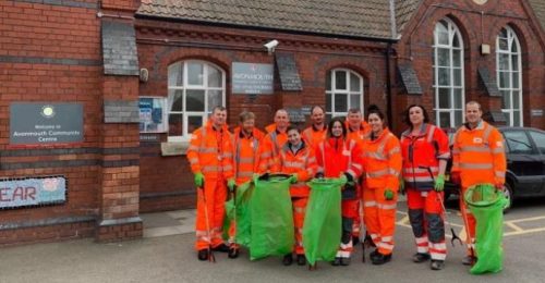 Litter pick and new toy shed for Avonmouth Community Centre - Charity & Community