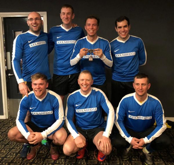 New football shirts make debut for Kilnbridge - Charity & Community