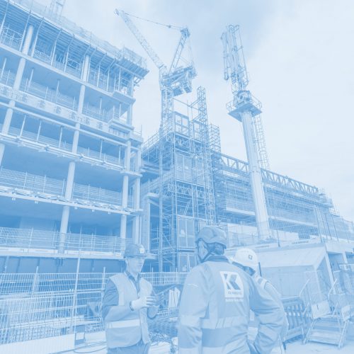 Kilnbridge Values - teamwork - image of employees on site