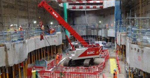 Crossrail – Whitechapel Station - Concrete Cutting & Controlled Demolition - Rail