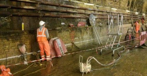 Crossrail C315 – Connaught Tunnel - Concrete Cutting & Controlled Demolition - Rail