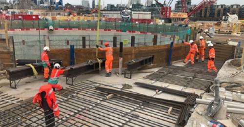 Thames Tideway Chambers Wharf - Building & Civil Engineering, Concrete Cutting & Controlled Demolition - Infrastructure