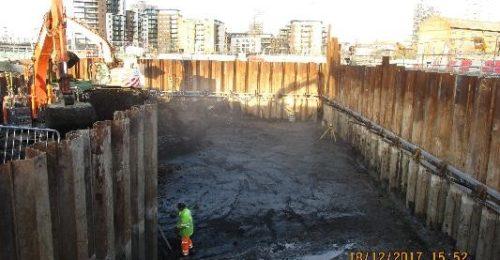 Wood Wharf – G3 Basement Cofferdam - Building & Civil Engineering - Residential