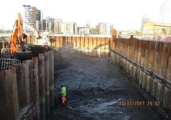 Wood Wharf – G3 Basement Cofferdam