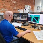 Steelwork design and detailing in progress