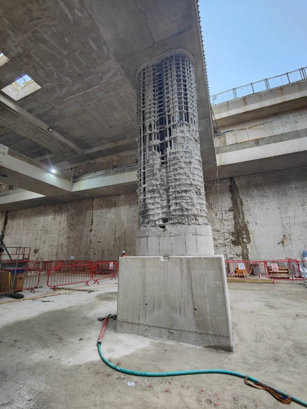 Old Oak Common Station – Concrete Cutting - Concrete Cutting & Controlled Demolition - Infrastructure, Rail