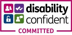 Disability Confident Committed  Logo